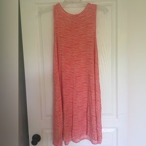 Philosophy Orange and White Dress-Large